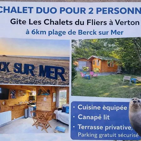 Holiday home Les Du Fliers A Verton Meubles De Tourisme Classes 2 Etoiles *